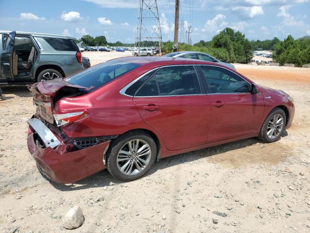  TOYOTA CAMRY 2015 Czerwony