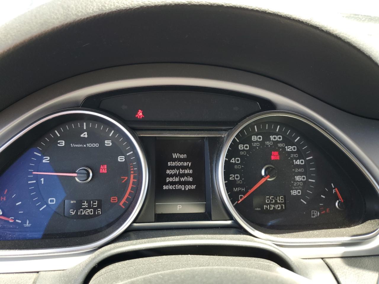 2014 Audi Q7 Premium Plus VIN: WA1LGAFE4ED009912 Lot: 64220425
