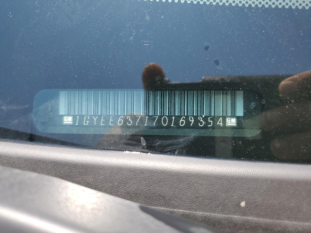 2007 Cadillac Srx VIN: 1GYEE637170169354 Lot: 63857665