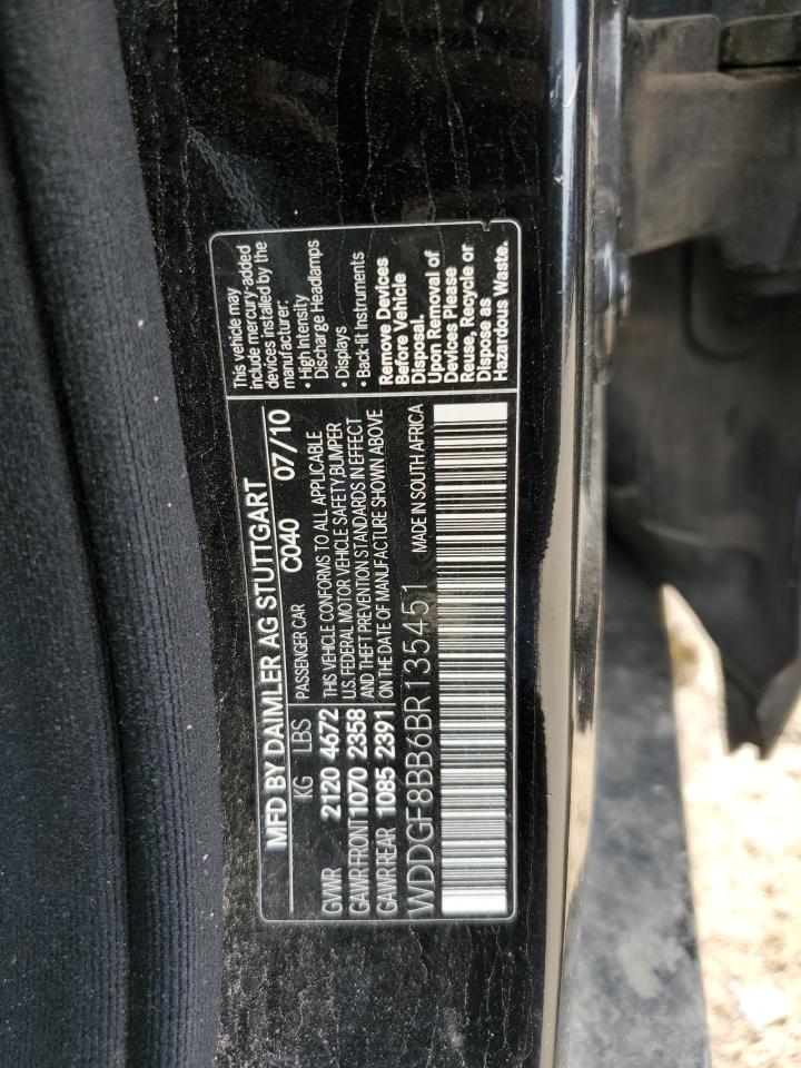 2011 Mercedes-Benz C 300 4Matic VIN: WDDGF8BB6BR135451 Lot: 64842955