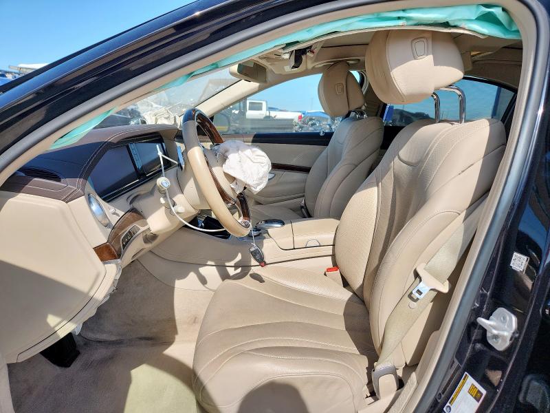  MERCEDES-BENZ S-CLASS 2016 Czarny