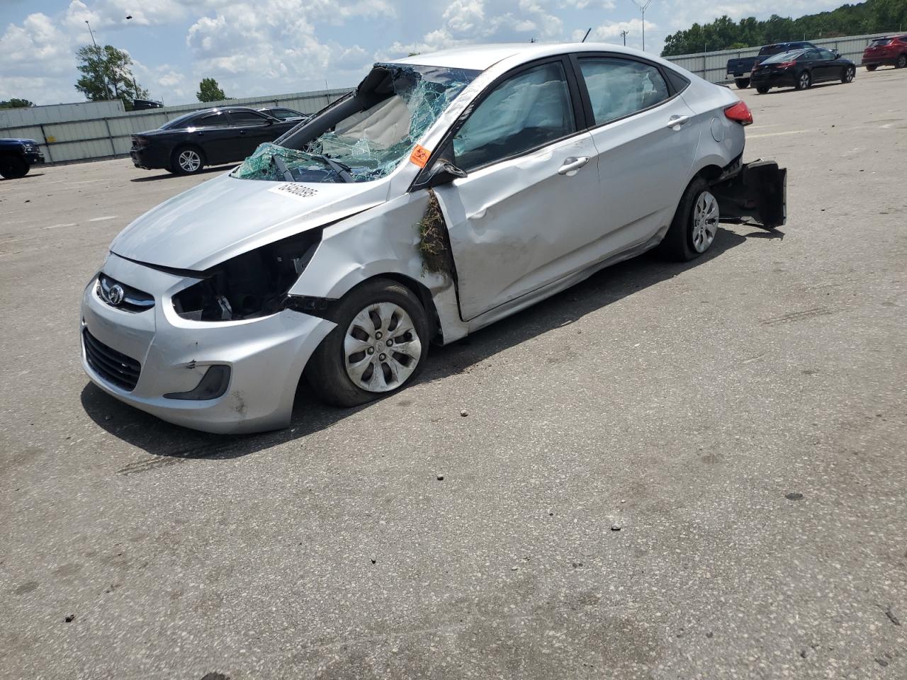 2015 Hyundai Accent Gls VIN: KMHCT4AE7FU905581 Lot: 63450895
