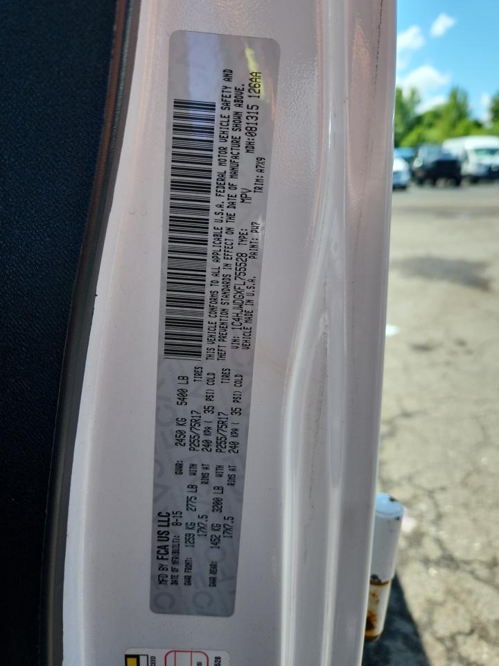2015 Jeep Wrangler Unlimited Sport VIN: 1C4HJWDGXFL755528 Lot: 64927525