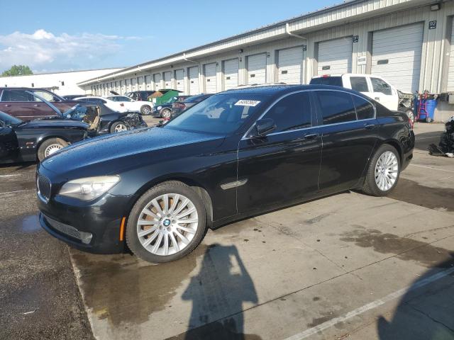 Sedans BMW 7 SERIES 2012 Czarny
