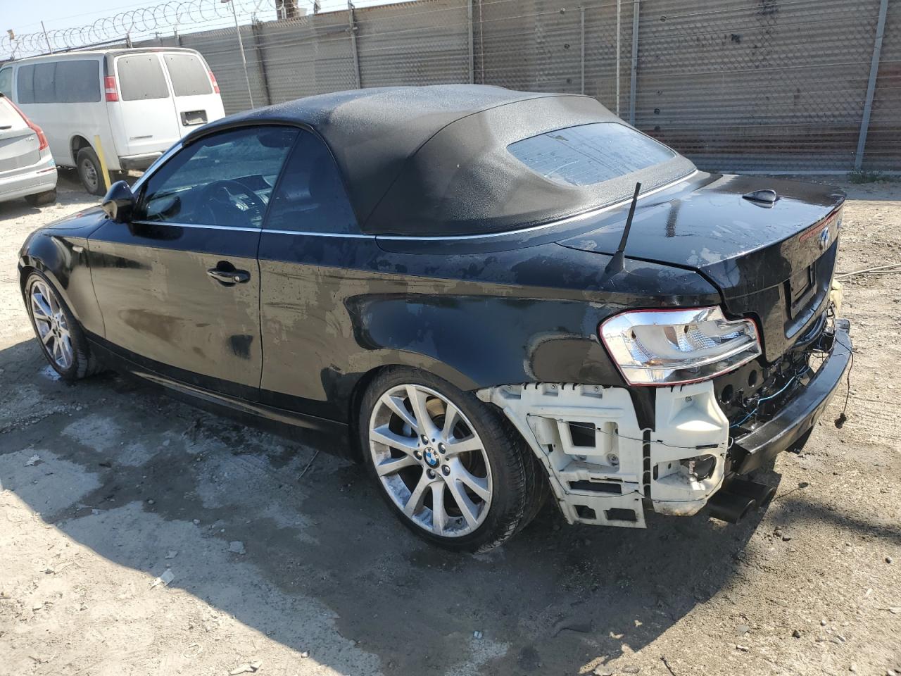 2012 BMW 135 I black null gas WBAUN7C51CVM26738 photo #3