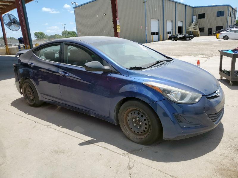  HYUNDAI ELANTRA 2016 Granatowy