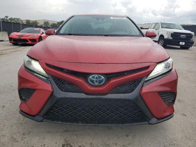  TOYOTA CAMRY 2019 Red
