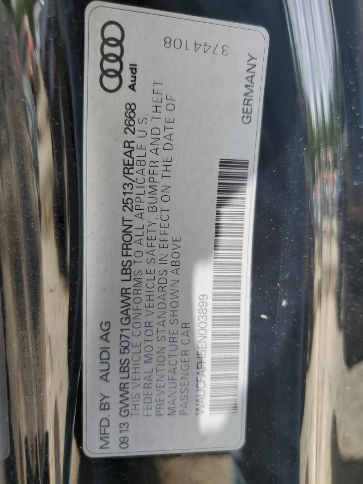 2014 Audi A5 Premium VIN: WAUCFAFH5EN003899 Lot: 63819285