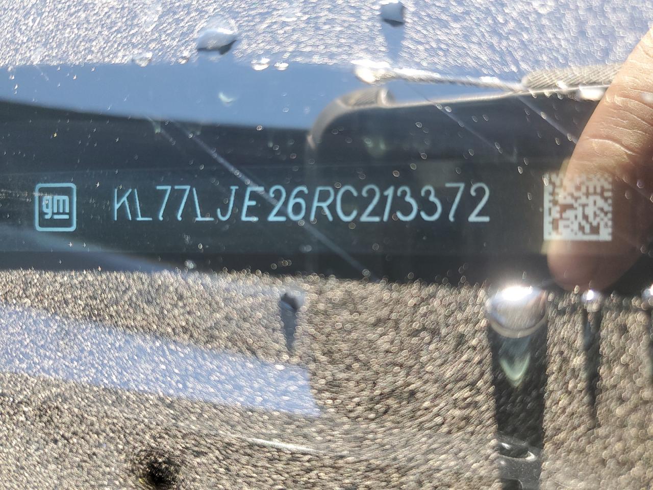 2024 Chevrolet Trax 2Rs VIN: KL77LJE26RC213372 Lot: 63287495