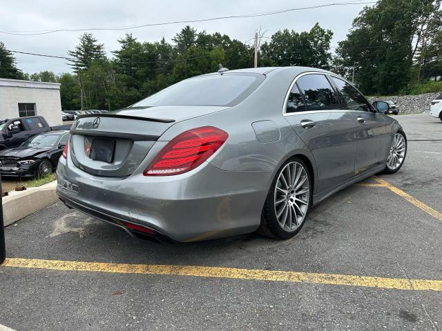 Sedans MERCEDES-BENZ S-CLASS 2015 Srebrny