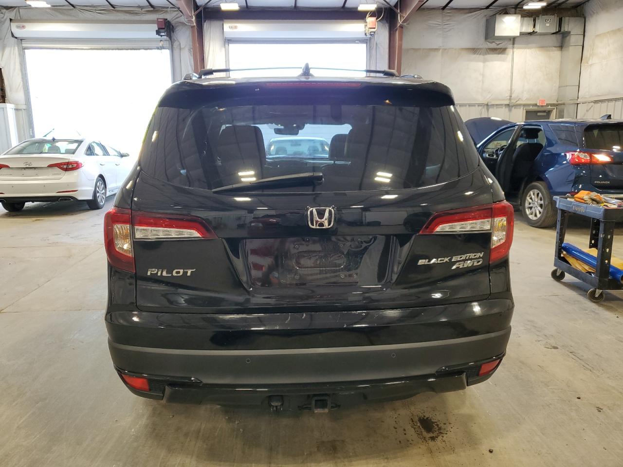 2022 Honda Pilot Black VIN: 5FNYF6H72NB047934 Lot: 64626435
