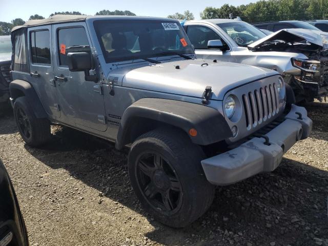 Parquets JEEP WRANGLER 2016 Srebrny