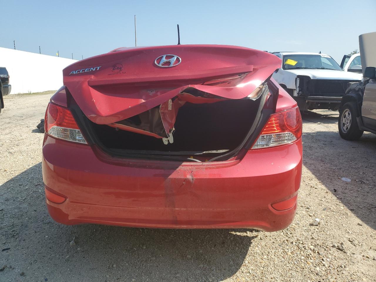 2013 Hyundai Accent Gls VIN: KMHCU4AE4DU423824 Lot: 63452645