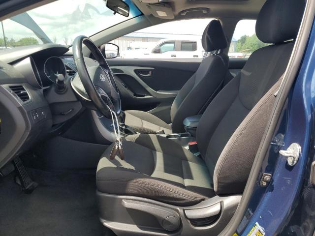  HYUNDAI ELANTRA 2016 Granatowy