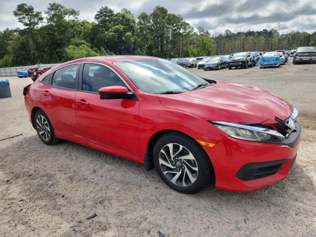 Sedans HONDA CIVIC 2017 Czerwony