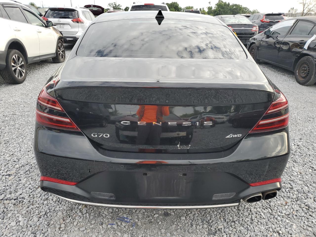 2022 Genesis G70 Base VIN: KMTG34TA4NU096363 Lot: 65096035