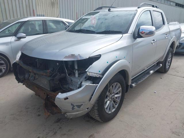 2016 MITSUBISHI L200 DOUBLE CAB DI-D 178 BARBARIAN 4WD for sale at Copart PETERLEE