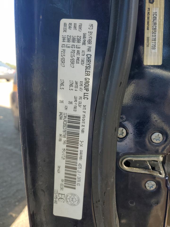 2014 Jeep Patriot Limited VIN: 1C4NJRCB5ED787709 Lot: 64775945