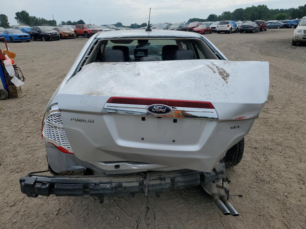 2012 Ford Fusion Sel VIN: 3FAHP0JA4CR375809 Lot: 65001175