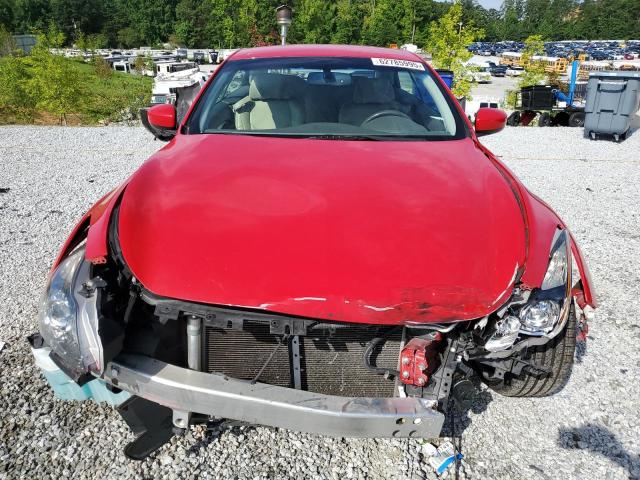  INFINITI G37 2013 Czerwony