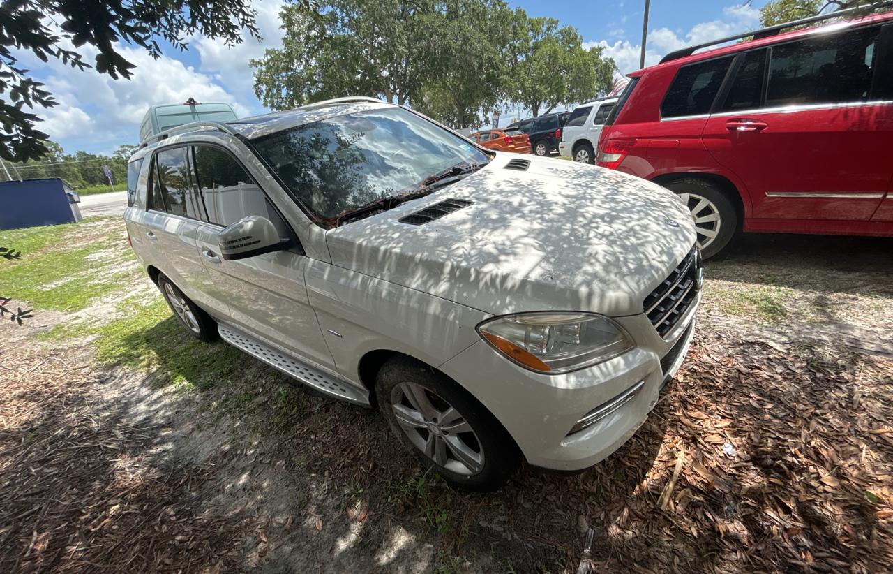 2012 Mercedes-Benz Ml 350 4Matic VIN: 4JGDA5HB1CA040762 Lot: 65743595