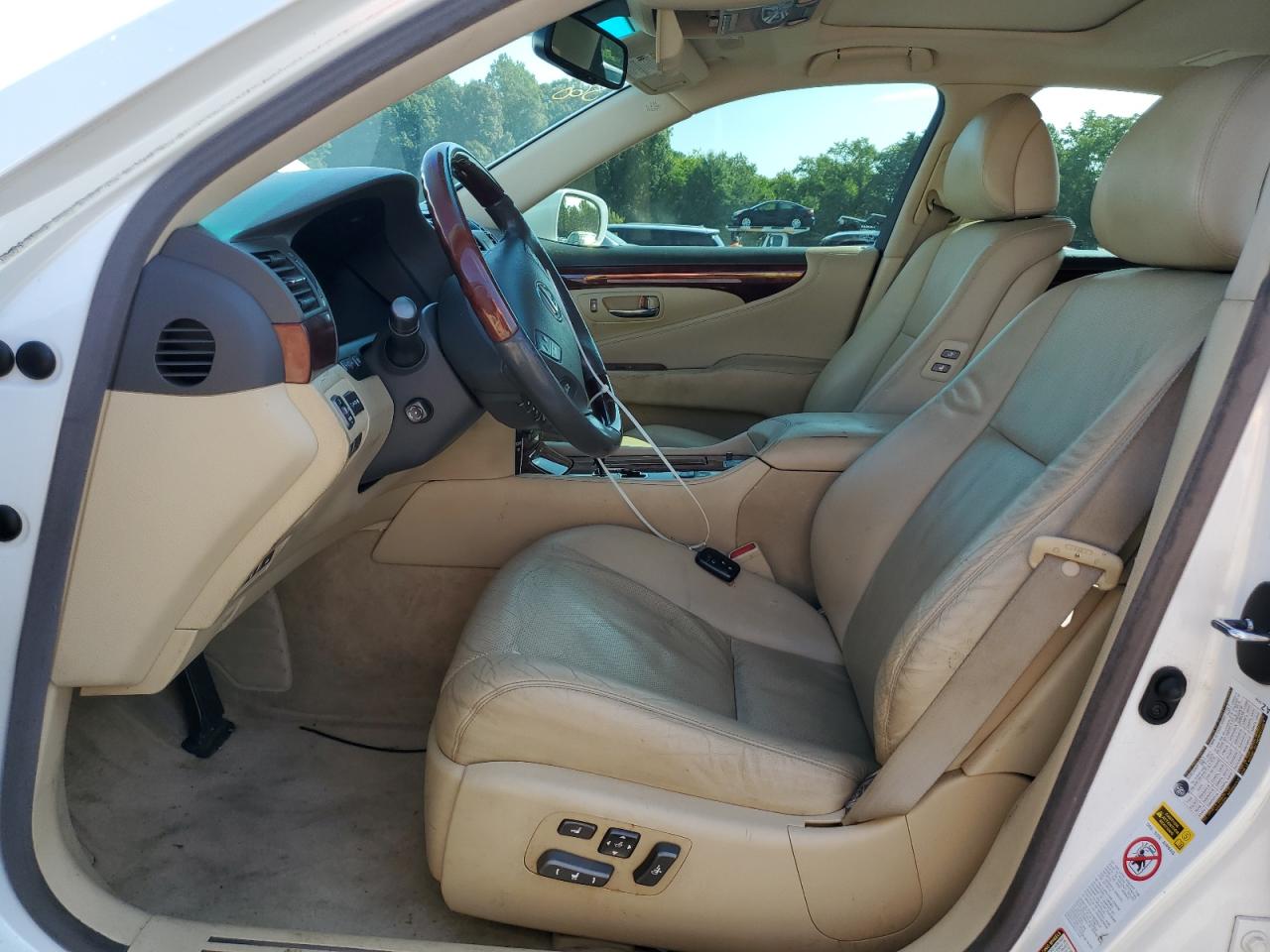 2007 Lexus Ls 460 VIN: JTHBL46F875031138 Lot: 66551285