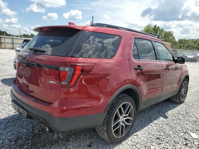 FORD EXPLORER 2016 Czerwony