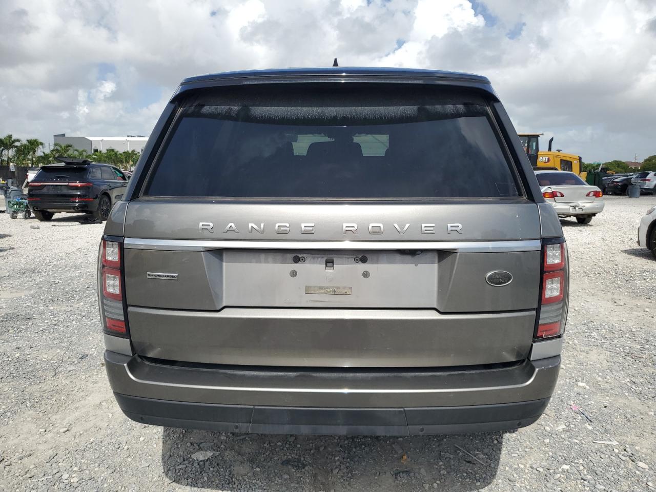 2017 Land Rover Range Rover Supercharged VIN: SALGS2FEXHA366716 Lot: 65972285