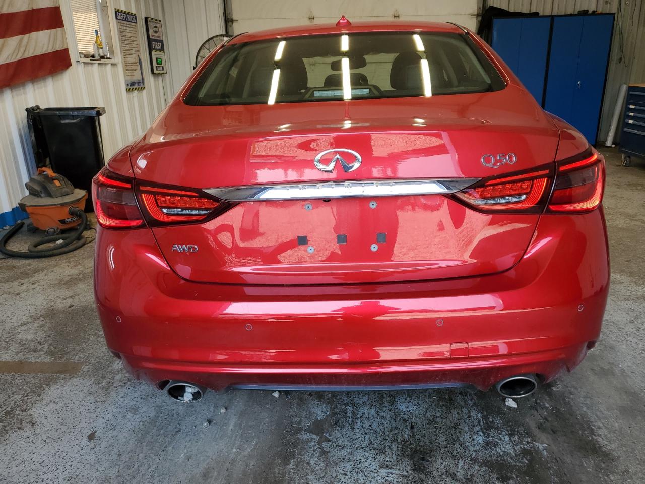 2021 Infiniti Q50 Luxe VIN: JN1EV7BR6MM753450 Lot: 64815265
