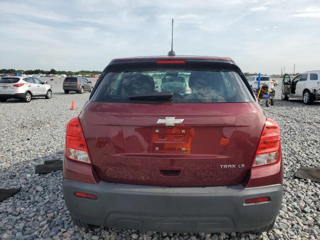  CHEVROLET TRAX 2016 Red