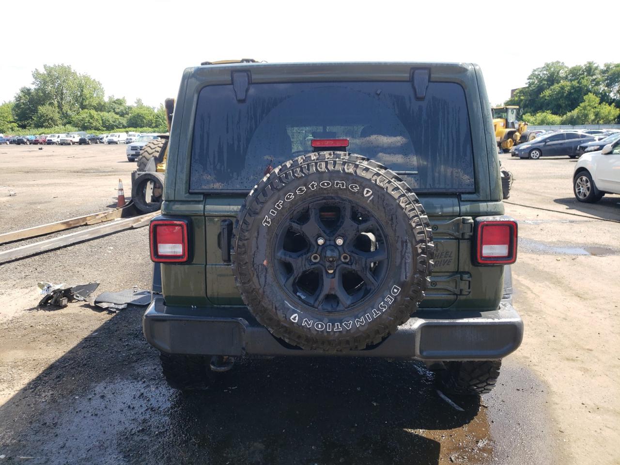 2021 Jeep Wrangler Unlimited Sport VIN: 1C4HJXDN2MW737086 Lot: 64398625