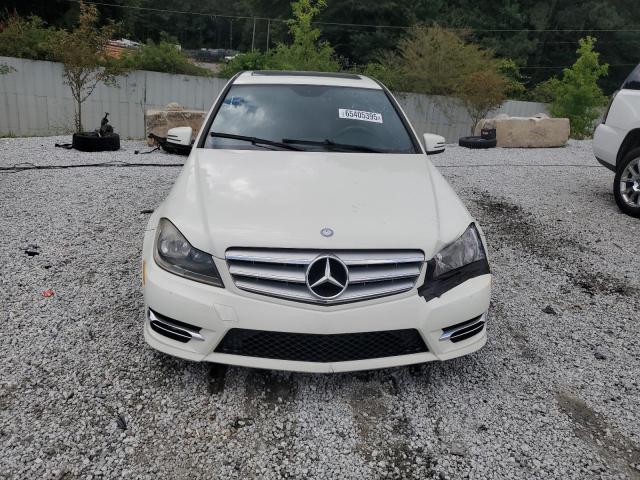 Sedans MERCEDES-BENZ C-CLASS 2012 Biały