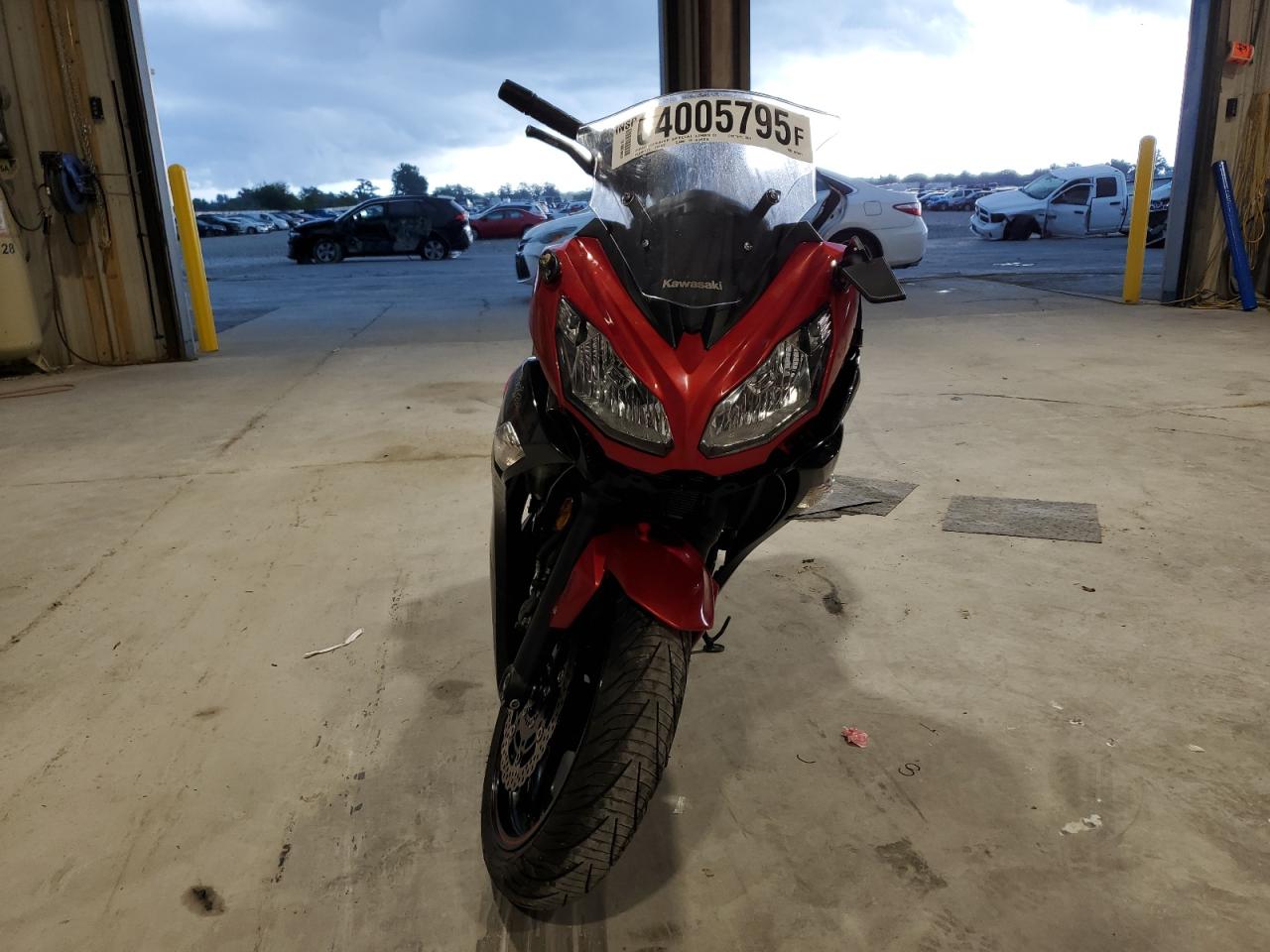 2016 Kawasaki Ex650 F red sport_bike gas JKAEXEF19GDA29091 photo #3