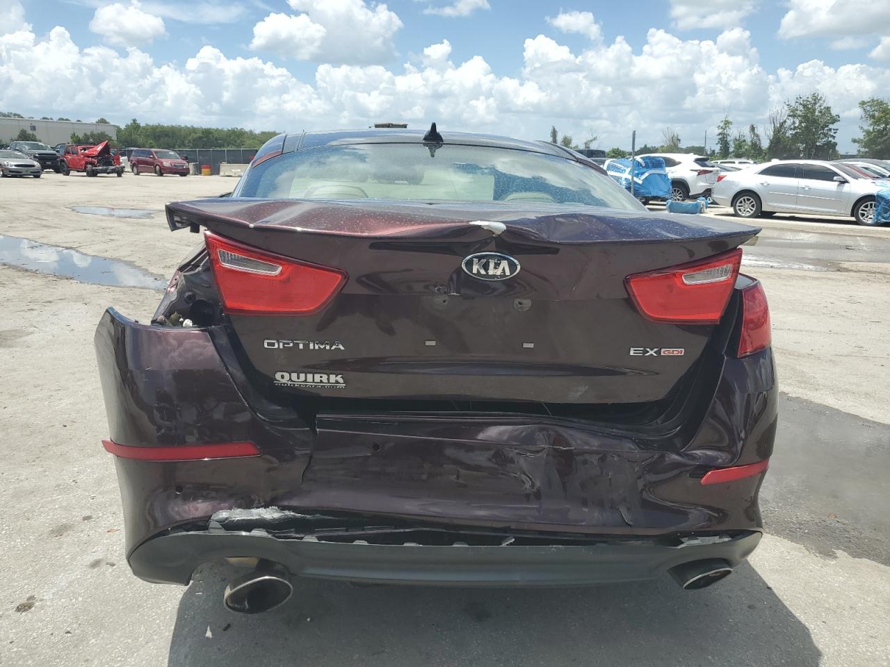 2014 Kia Optima Ex VIN: 5XXGN4A79EG314870 Lot: 65178405
