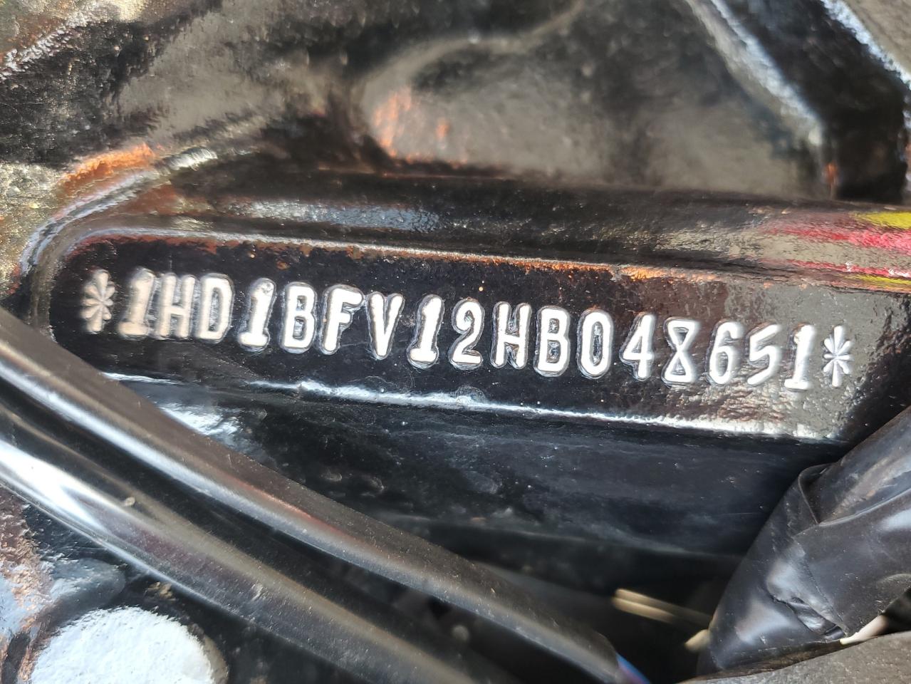 2017 Harley-Davidson Fxsb Breakout VIN: 1HD1BFV12HB048651 Lot: 65752695