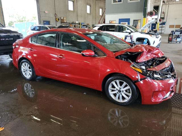  KIA FORTE 2017 Czerwony