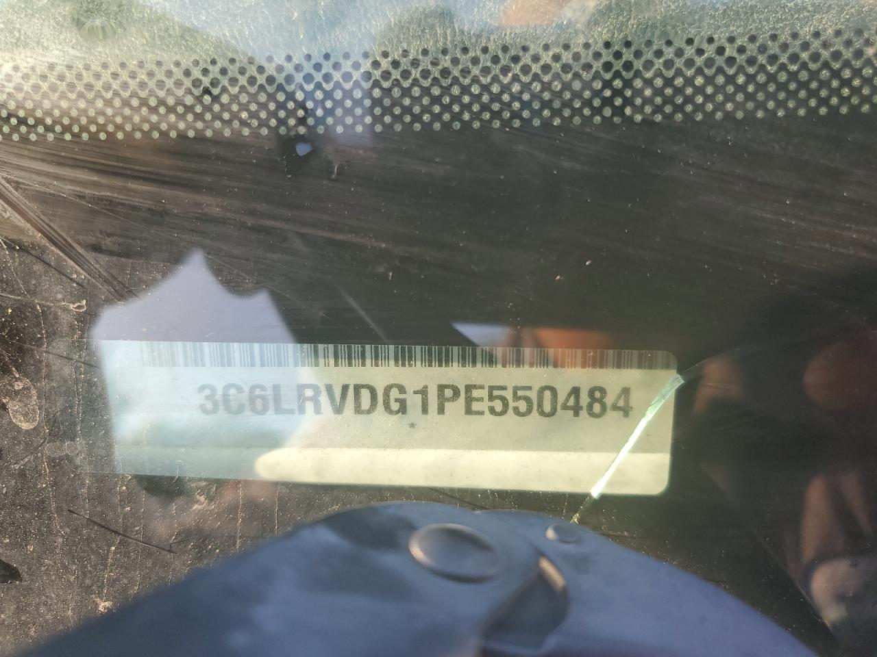 2023 Ram Promaster 2500 2500 High VIN: 3C6LRVDG1PE550484 Lot: 64724615