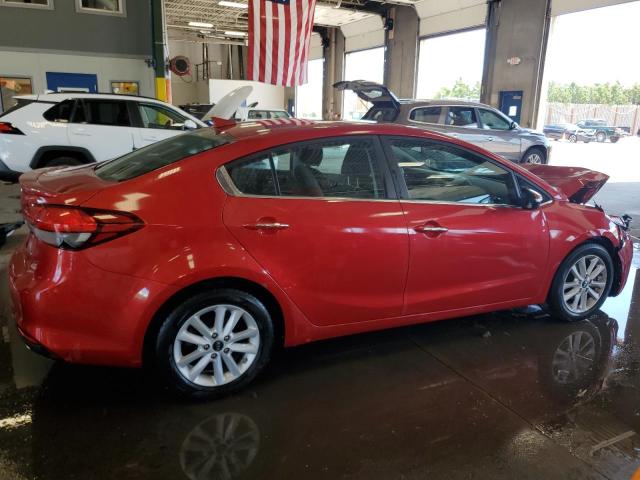  KIA FORTE 2017 Czerwony