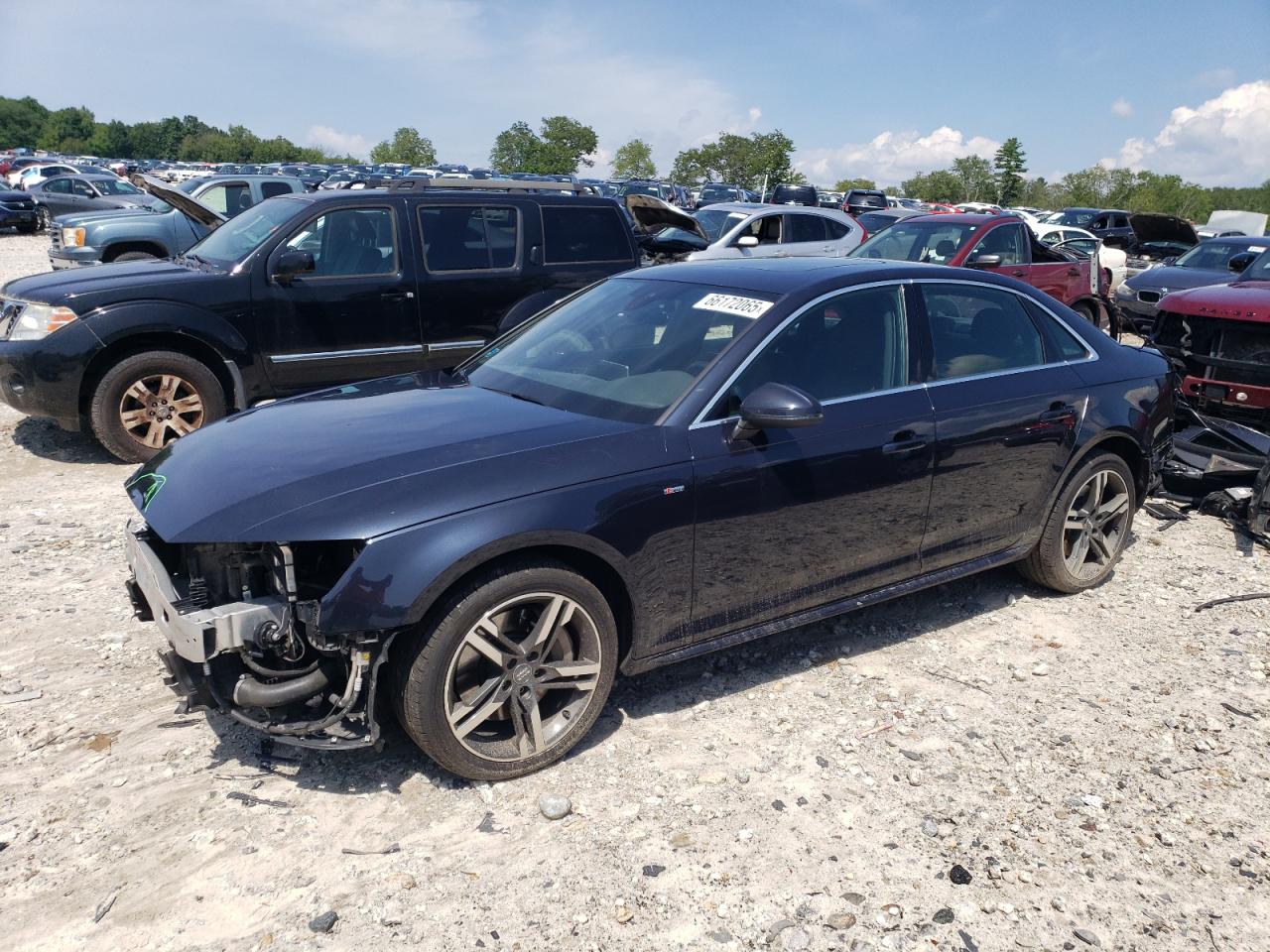 2017 Audi A4 Premium Plus VIN: WAUENAF42HN012623 Lot: 66172065