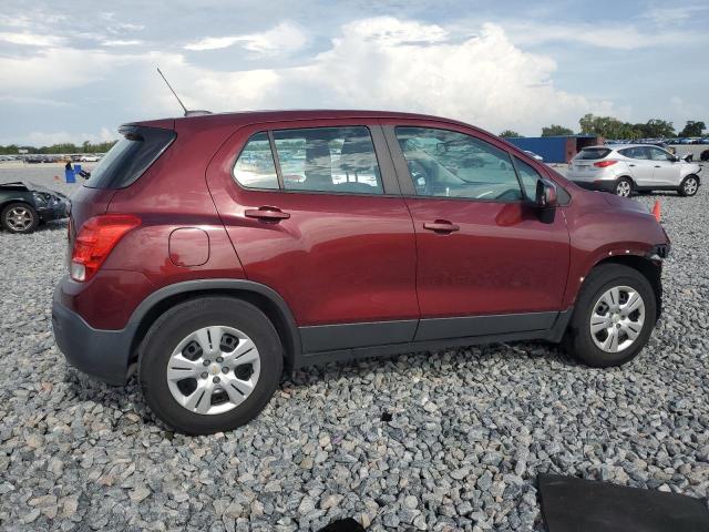  CHEVROLET TRAX 2016 Red