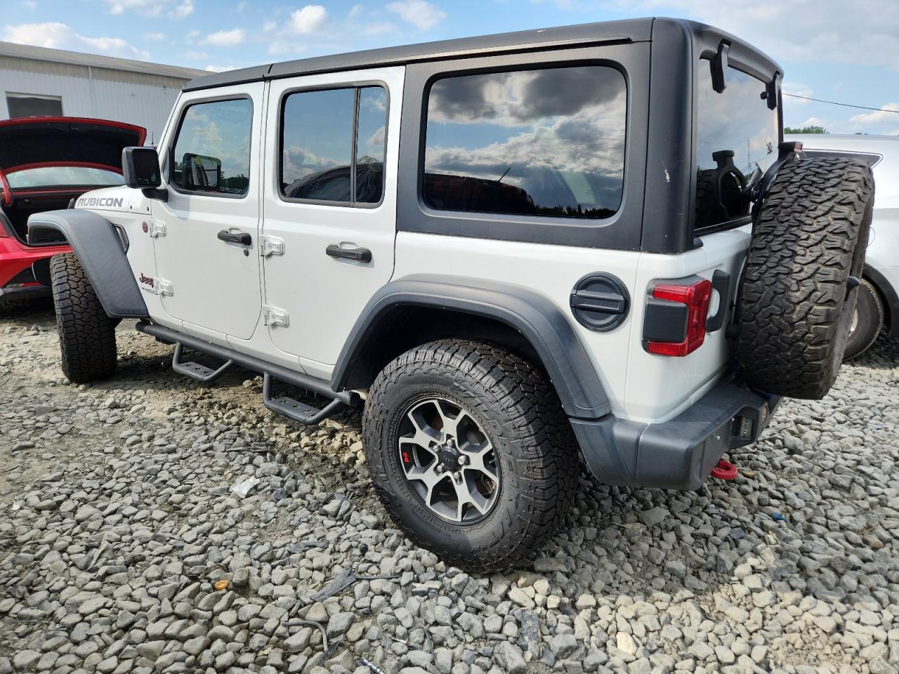 2021 Jeep Wrangler Unlimited Rubicon white null gas 1C4HJXFN9MW511737 photo #3