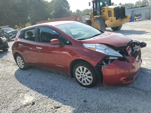  NISSAN LEAF 2013 Burgundy