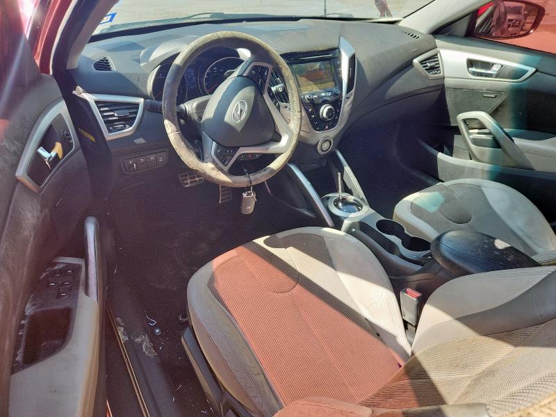  HYUNDAI VELOSTER 2012 Red