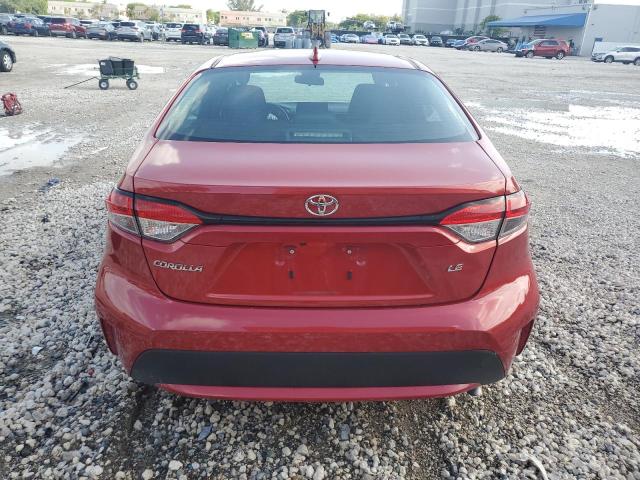  TOYOTA COROLLA 2021 Красный