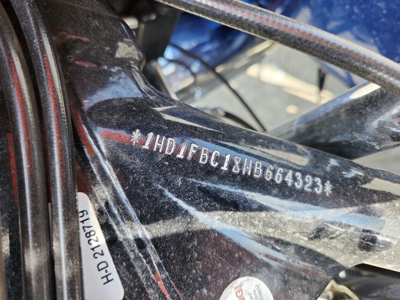 2017 Harley-Davidson Flhr Road King VIN: 1HD1FBC18HB664323 Lot: 65531385