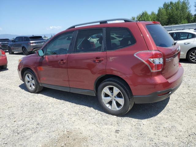  SUBARU FORESTER 2015 Red
