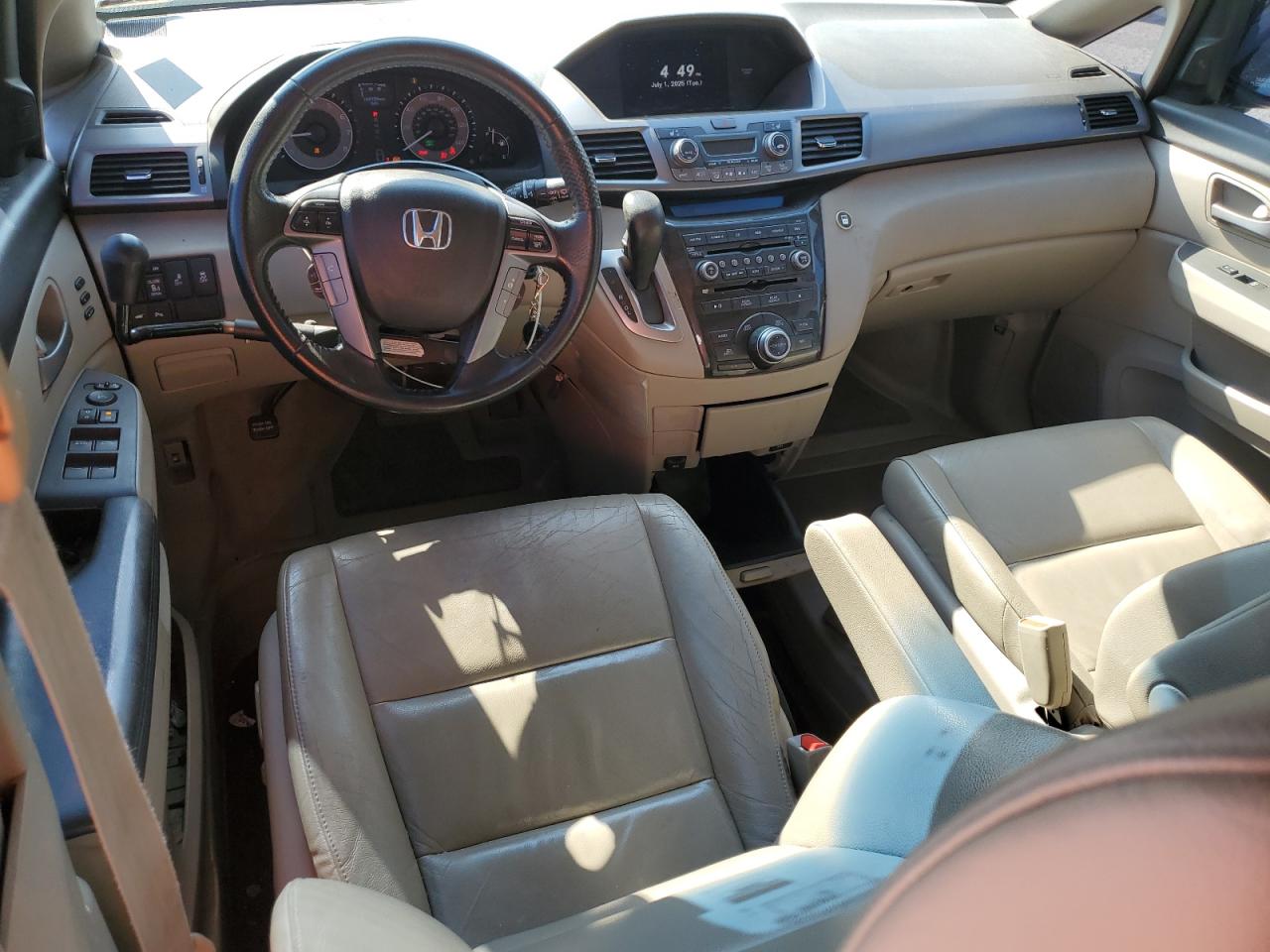 2012 Honda Odyssey Touring VIN: 5FNRL5H92CB078400 Lot: 63034865