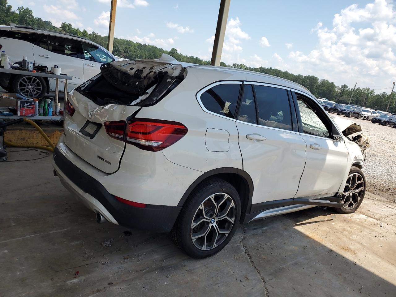 2020 BMW X1 Sdrive28I white null gas WBXJG7C09L5P44520 photo #4
