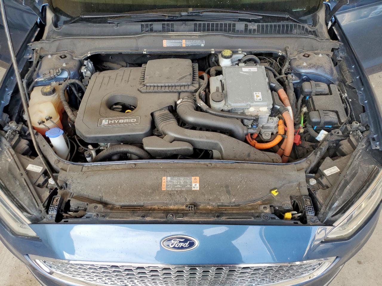 2019 Ford Fusion Titanium VIN: 3FA6P0RU3KR165447 Lot: 63682655