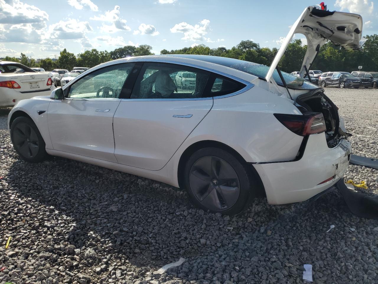 2019 Tesla Model 3 5YJ3E1EAXKF483880 photo #3
